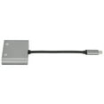 thumbnail image 1 of Adaptateur 2 en 1 Type C, Léger Portable Robuste Type C vers HD Interface Multimédia 4K 60Hz pour Maison Bureau, 1 of 1