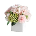 thumbnail image 1 of Hortensia no tóxica Cateissary en jarrón de cerámica decoración rosa, 1 of 6