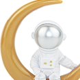 thumbnail image 4 of Estatua de , decoración de pasteles, tesanías coleccionables de te, serie , figuras decorac Figuras de astronautas, 4 of 5