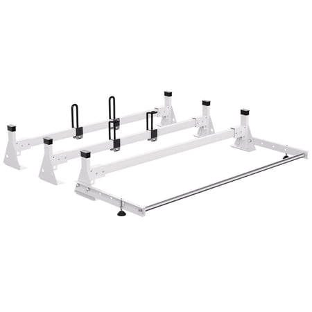 Heavy-Duty Ladder Rack for Ford Transit Custom 2013-2024 - Van Roof Trailer Ladder Rack  Aluminum