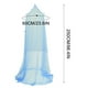 thumbnail image 3 of Cortina mosquitera redonda de encaje para cama, elegante color blanco, 3 of 4