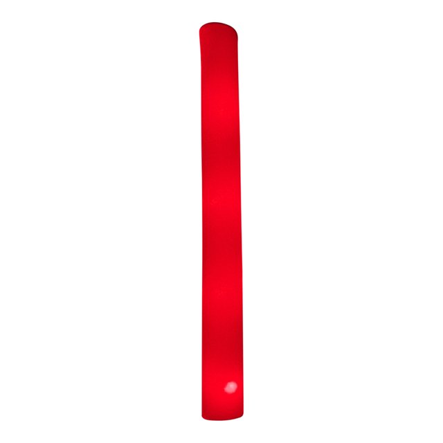Barra LED Tubo Intermitente Esponja Suministros para Fiestas Bodas Festivales (rojo)