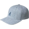 thumbnail image 2 of Kangol Mens Flexfit Baseball Cap Fanfare Blue Small / Medium, 2 of 2