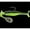 Lights Out, variant on Blakemore CX2-336 0.06 oz Crappie X-Tractor 1-0 Hook Fishing Lure, Blue Ice