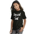 thumbnail image 4 of Tropical Soul Cute Island Vacay Vibes Crewneck T Shirts Boy Girl Teen Brisco Brands L, 4 of 6