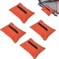 thumbnail image 1 of GOGHOST Sports Net Sand Bags，Portable Weighted Anchors for Soccer/Golf Net，4-Pack，Orange, 1 of 7