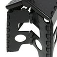 Mainstays One Step Folding Step Stool, Black Plastic