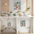 thumbnail image 2 of 5D DIY Diamond Painting Set "Winter Cardinal, Christmas Bird, Farmhouse Trees Snow Scene" Round Diamond Art Crafts for Adults, Suitable for Wall Decoration, Bedroom and Home Decoration, 2 of 5