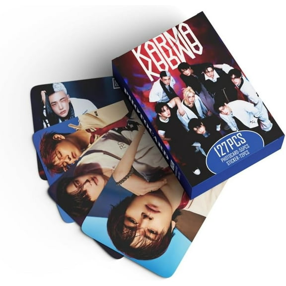 Stray Kids KARMA Album - Inspired Lomo Card Set (127 Pieces)