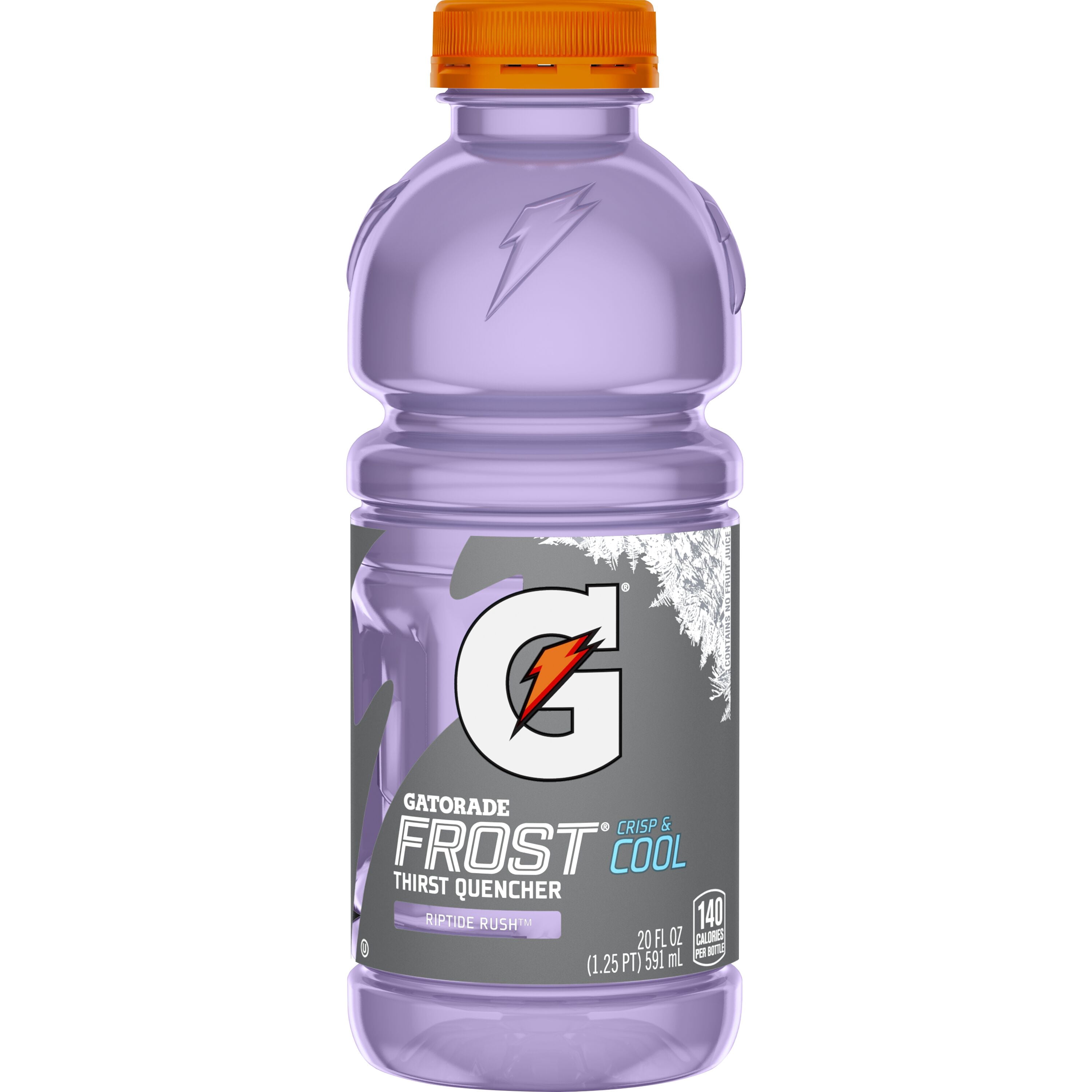 Gatorade Frost Thirst Quencher Riptide Rush Sports Drinks, 20 fl oz, 8 Count Bottles