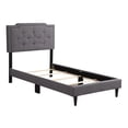 thumbnail image 5 of Glory Furniture Deb Fabric Upholstered Twin Bed in Gray, 5 of 8
