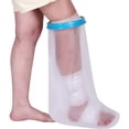 thumbnail image 1 of Vogacara Ducha a prueba de agua, cubierta de sello fundido, pie, mano, muñeca, pierna, punta del dedo, heridas en la rodilla, vendaje para lesiones, Protección de la piel Pierna larga Vogacara CE014416-02, 1 of 6