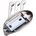 thumbnail image 2 of Stainless Steel Swivel Wall Mounted Coat Rack with 3 Folding Arms, Hanging Hanger/Hook/Towel Rack 180 Rotation, 2 of 4