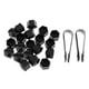 thumbnail image 1 of 20pcs T39 Cubierta Central Casquillo Tuerca Tornillo de Rueda Terminal para + Tool Negro Sunnimix Terminal de rueda, 1 of 7