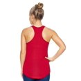 thumbnail image 3 of Expert Brand USA-Made Women's TriTec Performance Racerback Tank Top, Red, Medium, 3 of 5