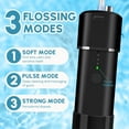 thumbnail image 5 of GENKENT Cordless Water Flosser for Teeth, Portable Rechargeable Oral Irrigator for Home Travel, Black, 5 of 10