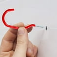 thumbnail image 4 of LEORX 1Set Garage Hanging Hooks for Bicycle and Tool Storage with PVC Coating, 4 of 8