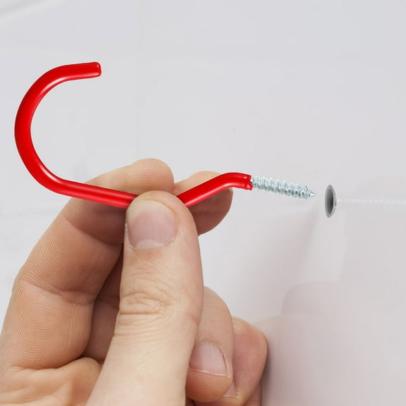 OUNONA Wall Mounted Heavy Duty Bike Hook For Garage Storage Screw-In Ceiling Hanger Supply For Bicycles Ladders And Garden Tools