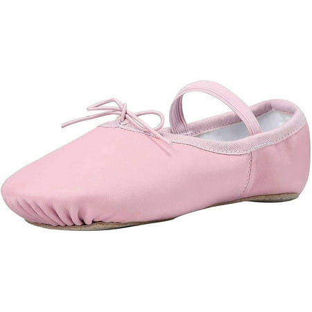 

Leather Ballet Shoes/Ballet Slippers/Dance Shoes (Toddler/Little/Big Kid/Women)