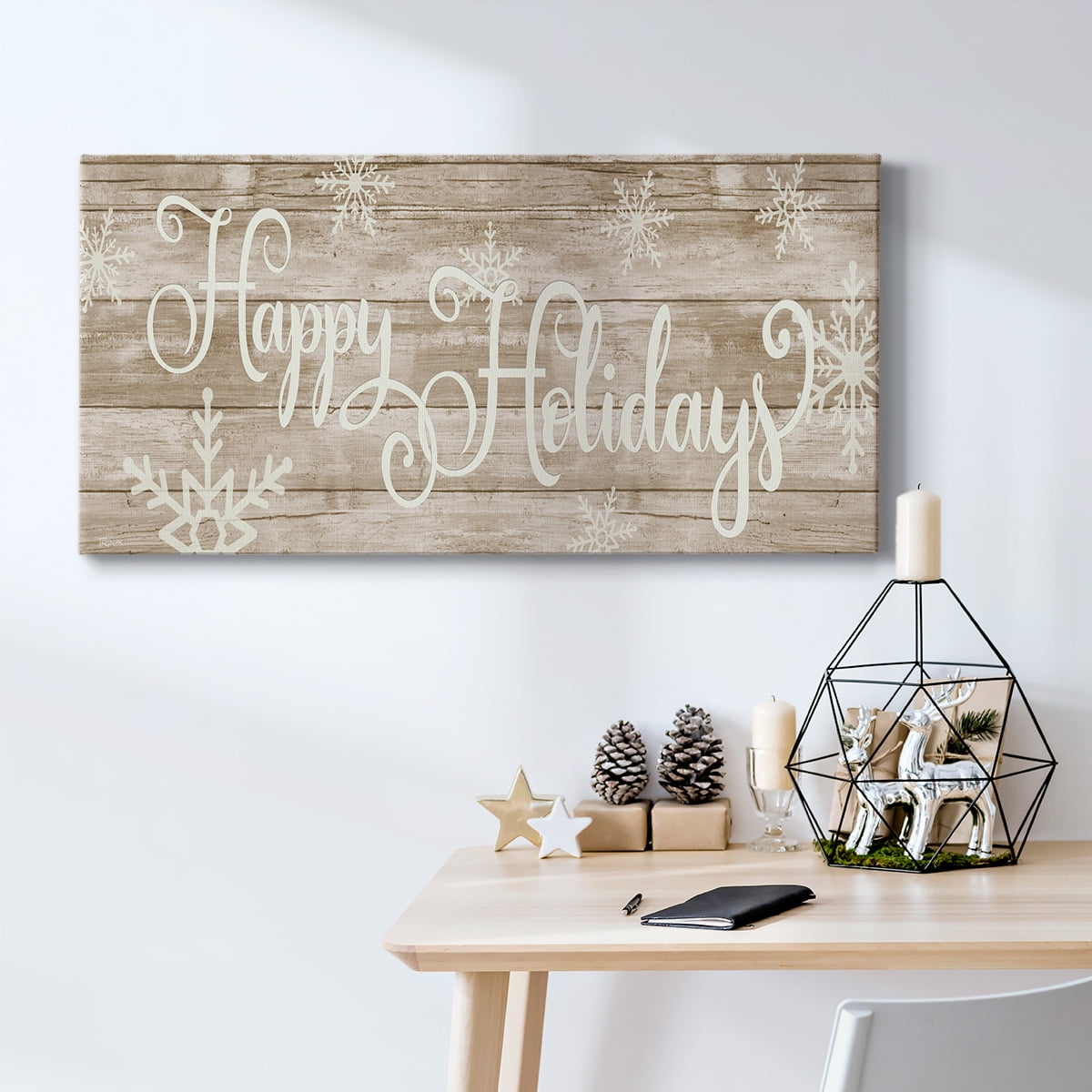 Happy Holidays- Gallery Wrapped Canvas