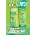 thumbnail image 2 of (3 pack) Garnier Fructis Grow Strong Shampoo & Conditioner For Stronger, Healthier, Shinier Hair, 1 kit, 2 of 6