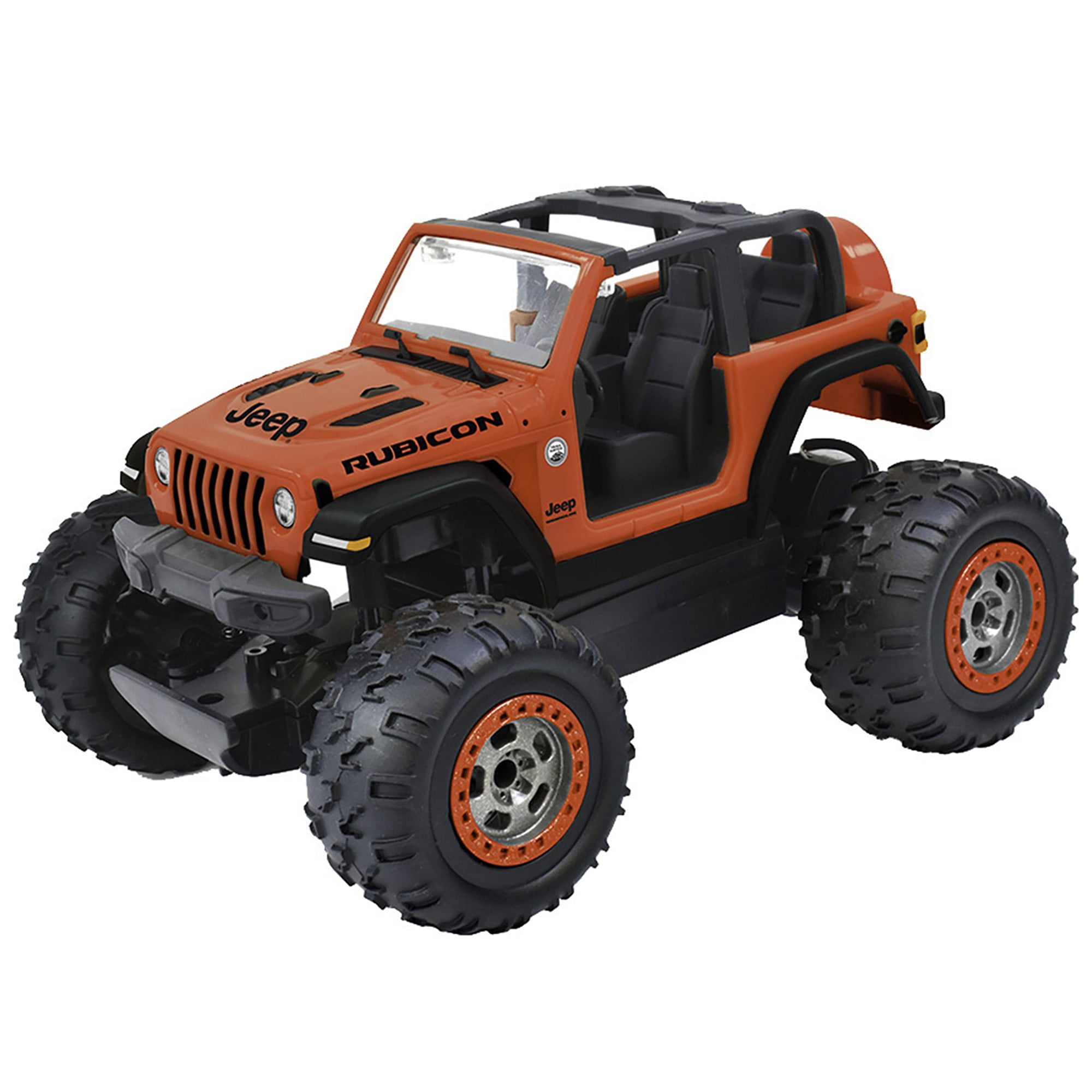 Taiyo: Jeep Wrangler Rubicon 1:22 Scale R/C Vehicle in Red