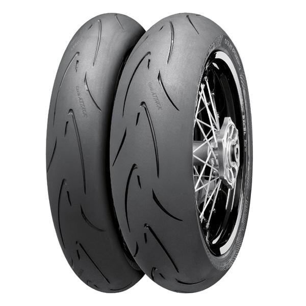Continental Attack Sm Evo 160 60 R 17 M C 69h Tl Rear Tire Walmart Com