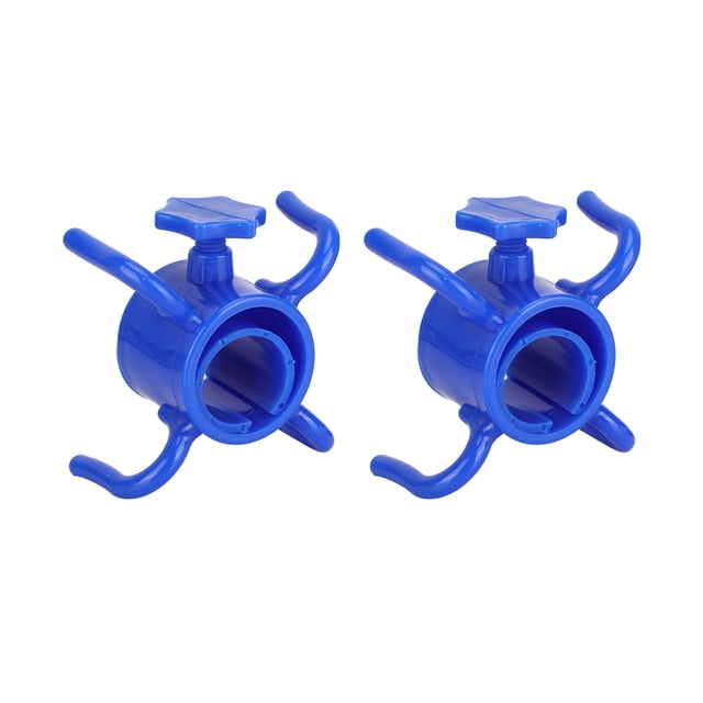 Umbrella Hook, Beach Umbrella Hook Hanger Plastic Strong Adjustable Height For Sunglasse For Hat Blue