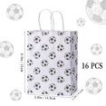 thumbnail image 2 of Bolsas de papel para fiesta temática de fútbol AIEX, 16 unidades, 21x15x8 cm, 2 of 6