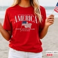 thumbnail image 2 of 250th Anniversary USA Shirt, Fourth of July Shirts Women and Men, USA 250th Anniversary Merchandise, 2 of 6