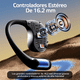 thumbnail image 3 of Audífonos In-ear Inalámbricos Deportivos Auricula Bluetooth Negro, 3 of 5