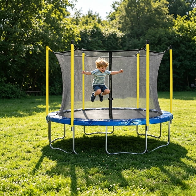 WUSUOWEI 6PCS Trampoline Sponge Pole Foam Sleeves,88CM,Round Tube,Protective Trampoline Spring Cover,Padding Foam Tubing Protective Trampoline Net Pole,Handy Installation Trampoline Accessories