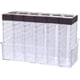 thumbnail image 1 of Caja de 6 tarros agitadores de especias, salero y pimentero de plástico con tapa, frasco transparente para condimentos, contenedor de almacenamiento, botella de almacenamiento, 1 of 5