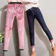 thumbnail image 2 of 2023 pantalones vaqueros térmicos de invierno para mujer, pantalones vaqueros elásticos de felpa cálidos para la nieve, pantalones largos de mezclilla gruesos de lana para mujer, pantalones de tubo Re, 2 of 4