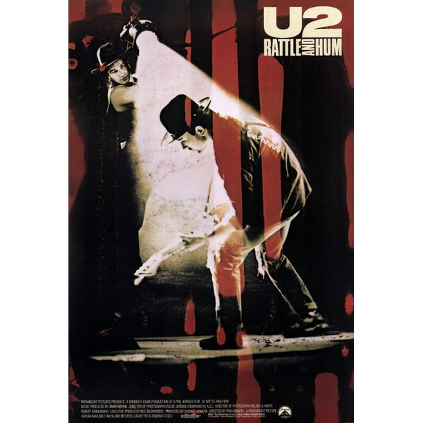 U2 Rattle & Hum (1988) 27x40 Movie Poster