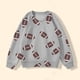 thumbnail image 2 of Gibobby Sudadera ligera con capucha para niños y niñasOtoño Invierno Niños Y Niñas Rugby Impreso Sudadera Con Capucha Casual Sudadera Con Capucha De Mang(Gris, 3-4 Años), 2 of 3