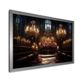 thumbnail image 2 of Designart "Grandeur of Baroque Basilica" Spiritual Framed Wall Art Decor - Cabin Yellow Church Bedroom Framed Canvas Wall Art, 2 of 6