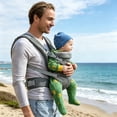 thumbnail image 5 of Baby Carrier Newborn to Toddler - Newborn Carrier, 3 Ergonomic Positions (Front in/Front Out/Back), “M”-Position Baby Carriers with Adjustable Seat (7-35 lbs), 5 of 5