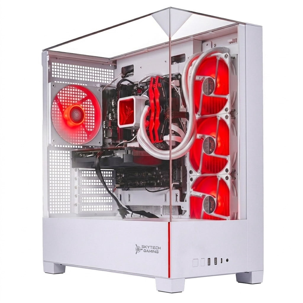 Skytech Gaming Archangel 5 Gaming PC, AMD Ryzen 7 9800X3D 4.7GHz