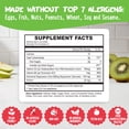 thumbnail image 5 of Center-Filled Magnesium Glycinate Gummies 400MG - High Absorption for Kids, Teens & Adults - Supplement for Sleep, Calm & Muscle Relaxation with B6 & D3 - Gluten Free & Vegan Friendly - 60 Count, 5 of 7