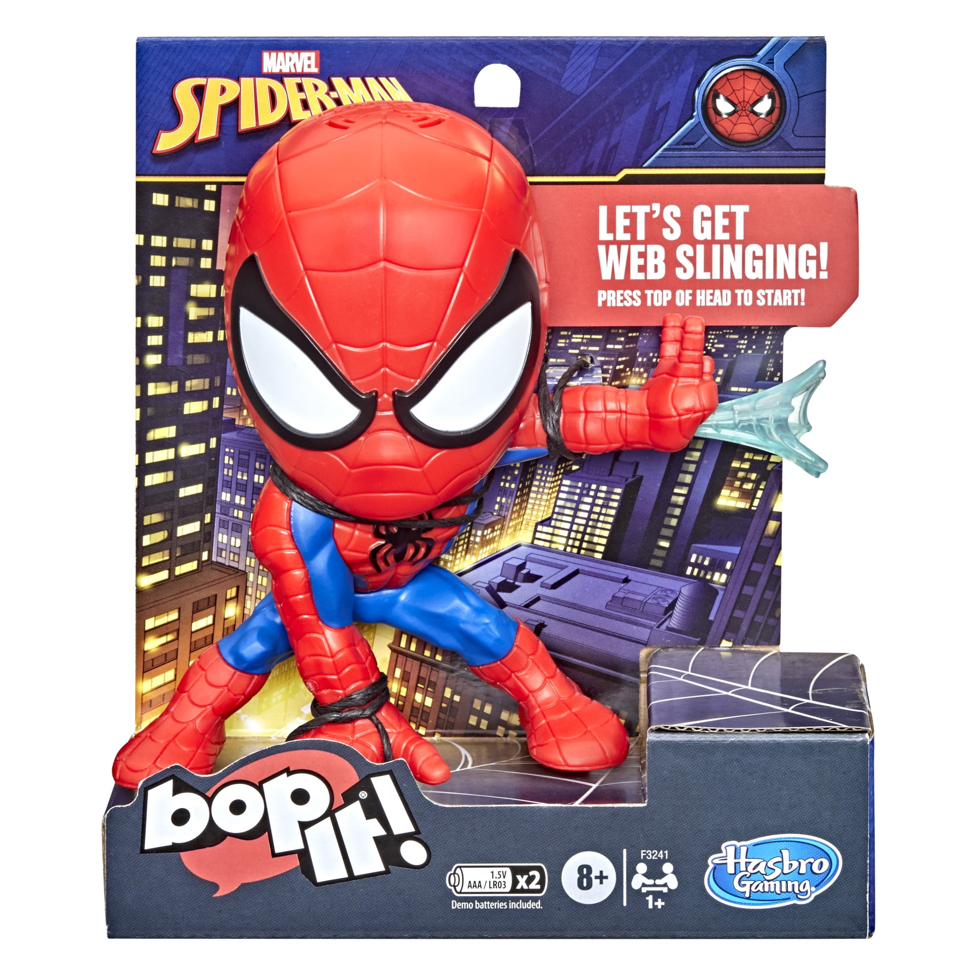 Bop It! Marvel Spider-Man Edition Game for 1 or More Players 