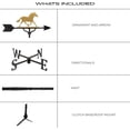thumbnail image 2 of Montague Metal Products Aluminum Horse Weathervane - Gold, 2 of 5
