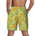thumbnail image 4 of Goofa Cute Turtle Printed Men's Swim Trunks Board Shorts Quick Dry Mens Swimming Trunks with Compression Liner,Breathable Fit Hawaii Beach Shorts-3X-Large, 4 of 9