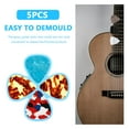 thumbnail image 5 of unbranded 5Ud Para Plectros De Guitarra En Silicona Azul Reutilizable Para Manualidades Con Resina, 5 of 5