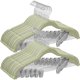 thumbnail image 1 of Perchas para pantalones SONGMICS, paquete de 30 unidades, de terciopelo con clips ajustables, 1 of 7