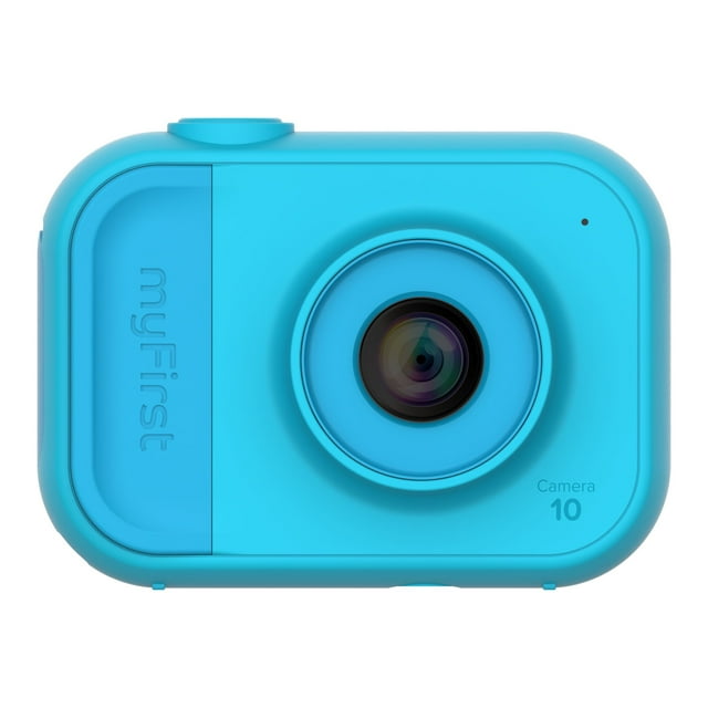myFirst Camera 10 - New Kids' Digital Mini Camera, 5MP, Micro SD Card, Tripod Screw - Blue