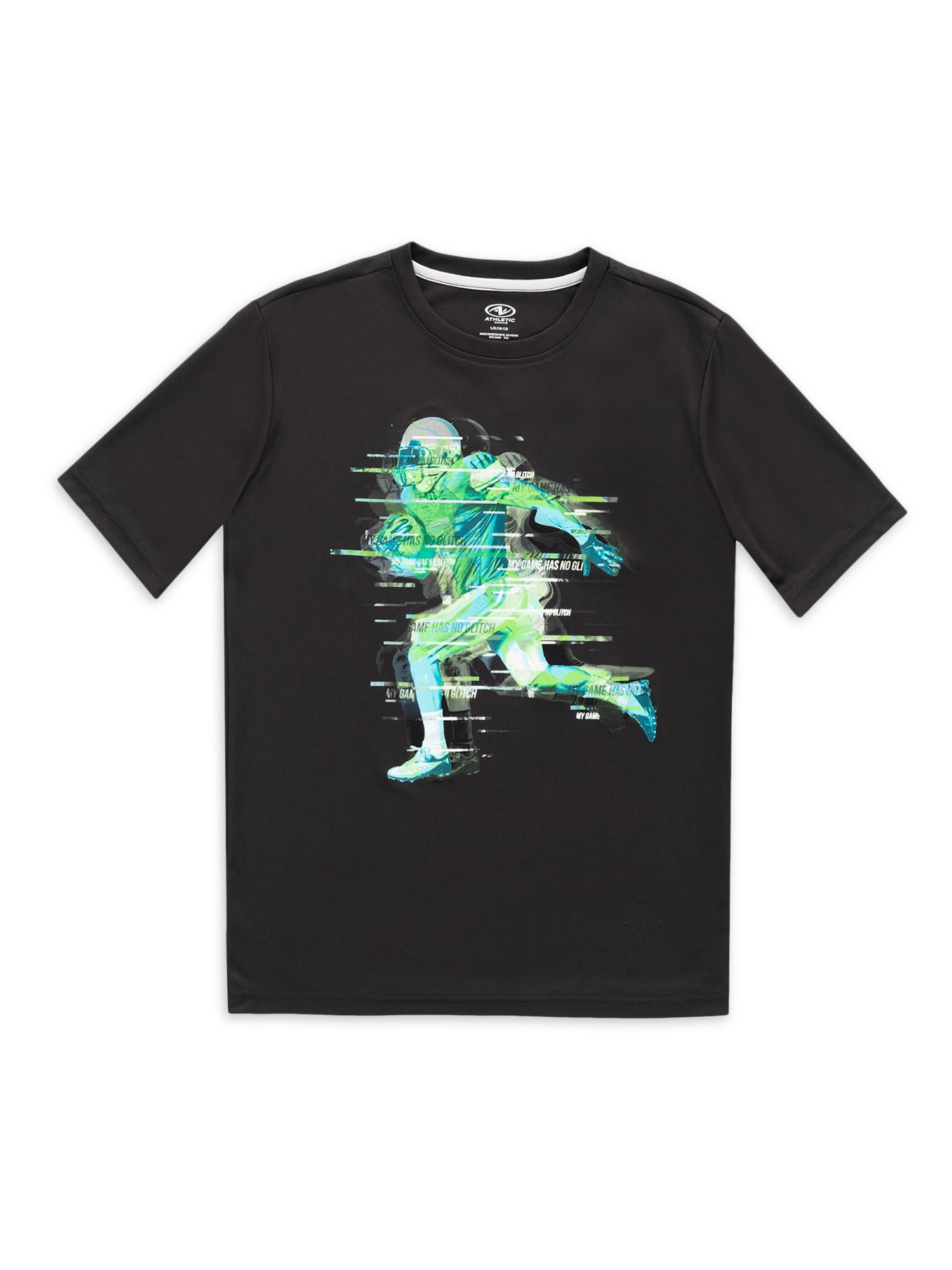 Athletic Works Boys Graphic & Solid 3-Pack Shirts, Sizes 4-18 & Husky