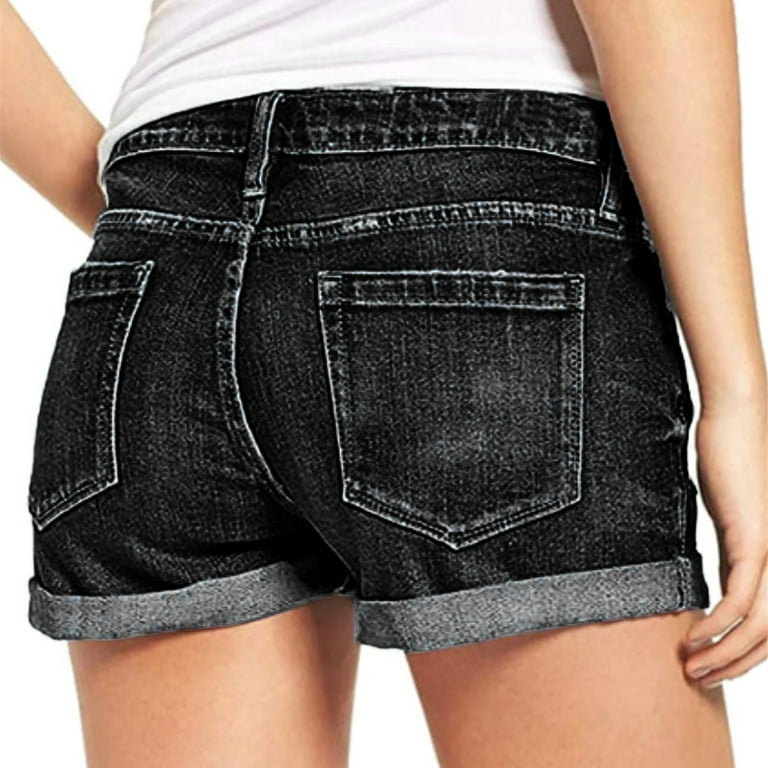 Jean Shorts with Fishnets illustration. Leggings for Sale by