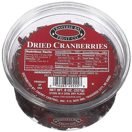 Traverse Bay Dried Cranberries