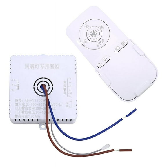 Bedroom Ceiling Fan Light Remote Control 100W Receive Controller Driver Fan Light Accessories 30-50W X 2
